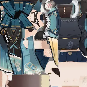 Kirara · Body colour texture