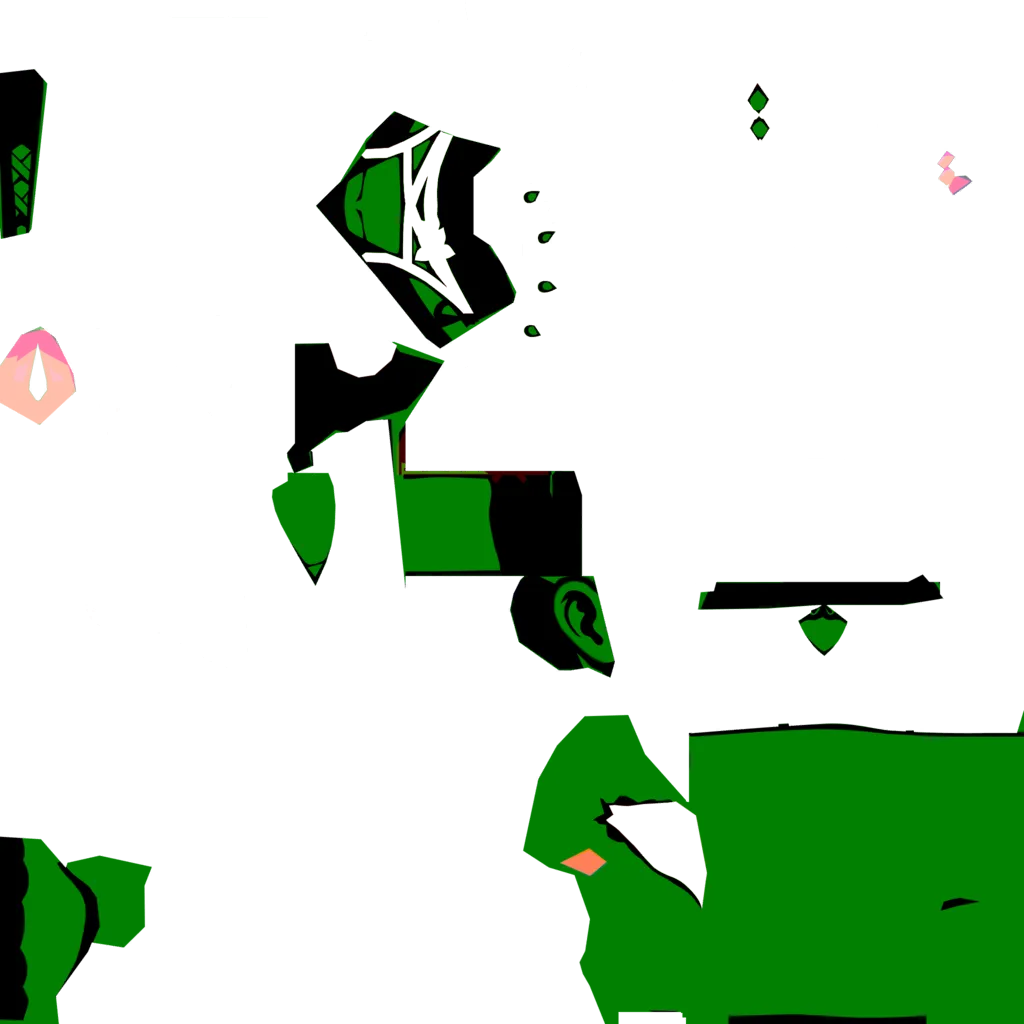 Kirara · Body lightmap texture from Genshin Impact