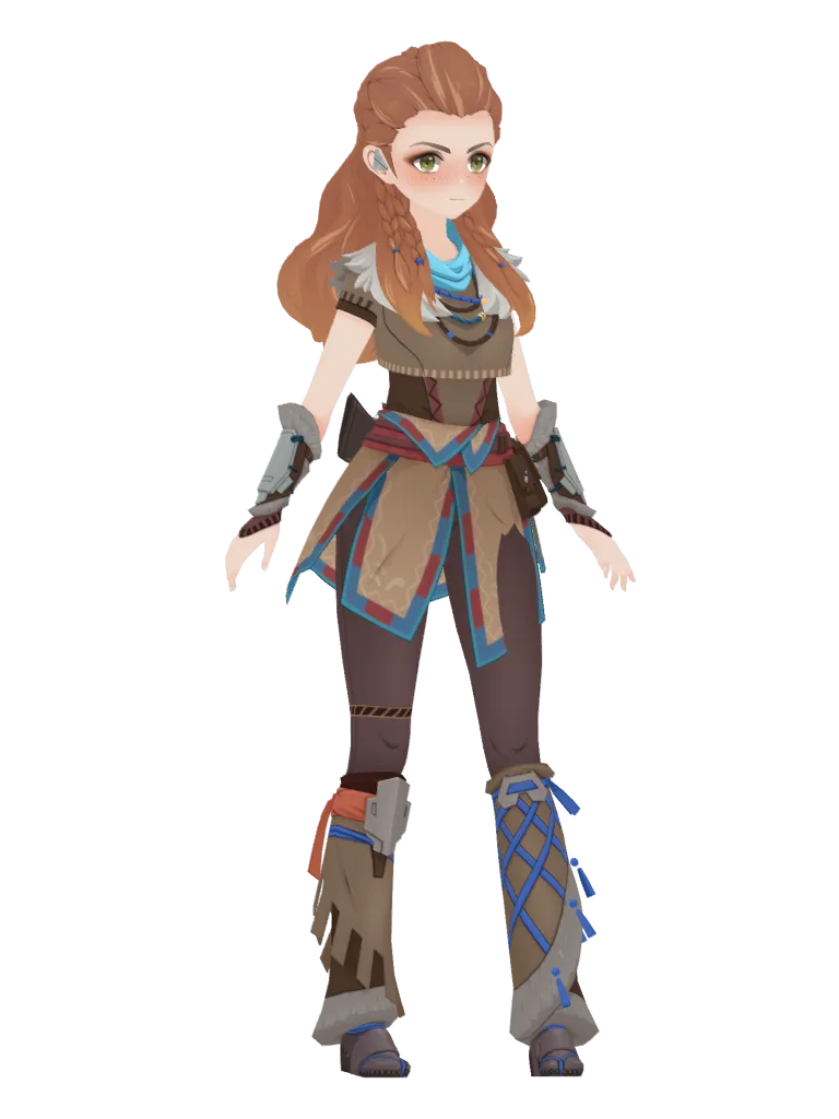 Aloy · 3D model from Genshin Impact