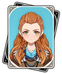 Aloy · Character card