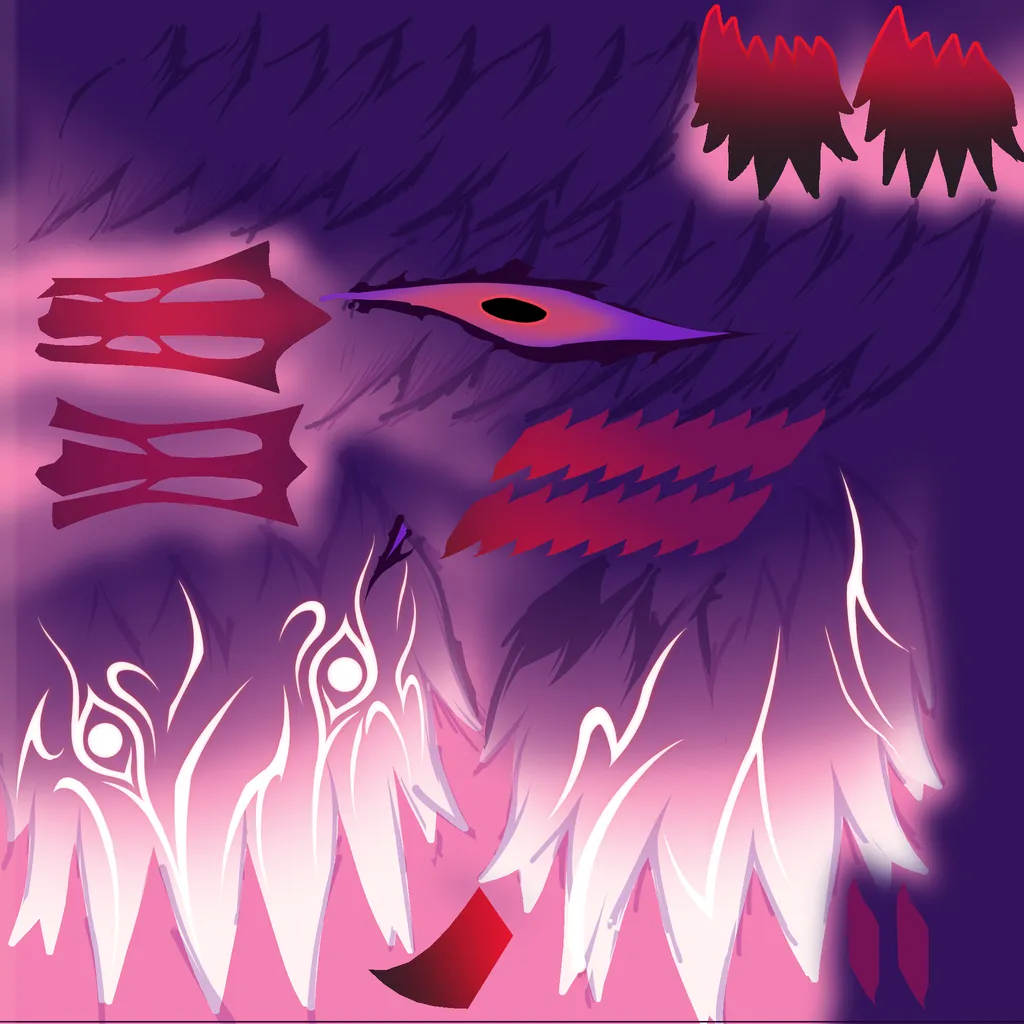 Ashveil · Skill colour texture from Honkai: Star Rail