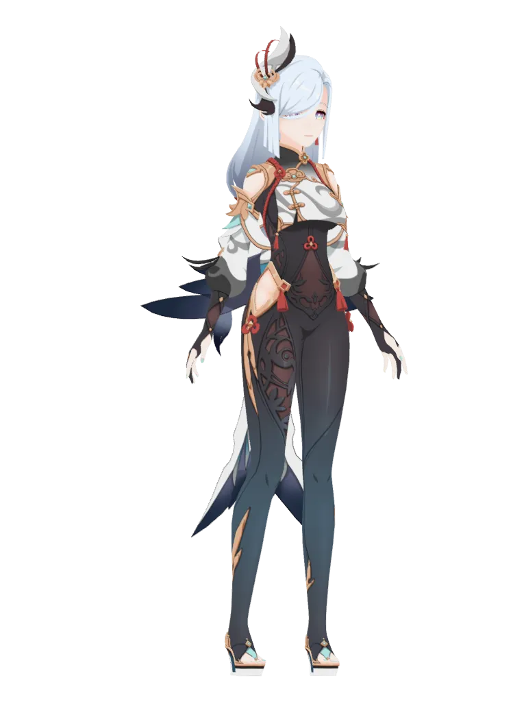 Shenhe · 3D model from Genshin Impact