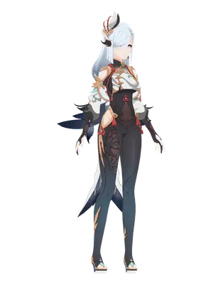 Shenhe · 3D model