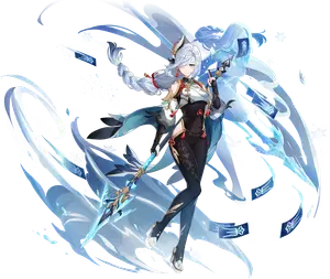 Shenhe · Wish splash art
