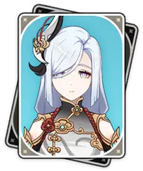 Shenhe · Character card