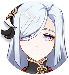 Shenhe · Round icon from Genshin Impact