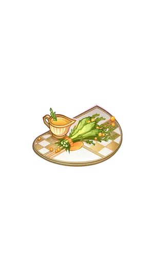Escoffier · TCG summon: Verdant Gift, middle layer