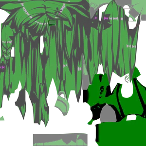 Escoffier · Hair lightmap texture