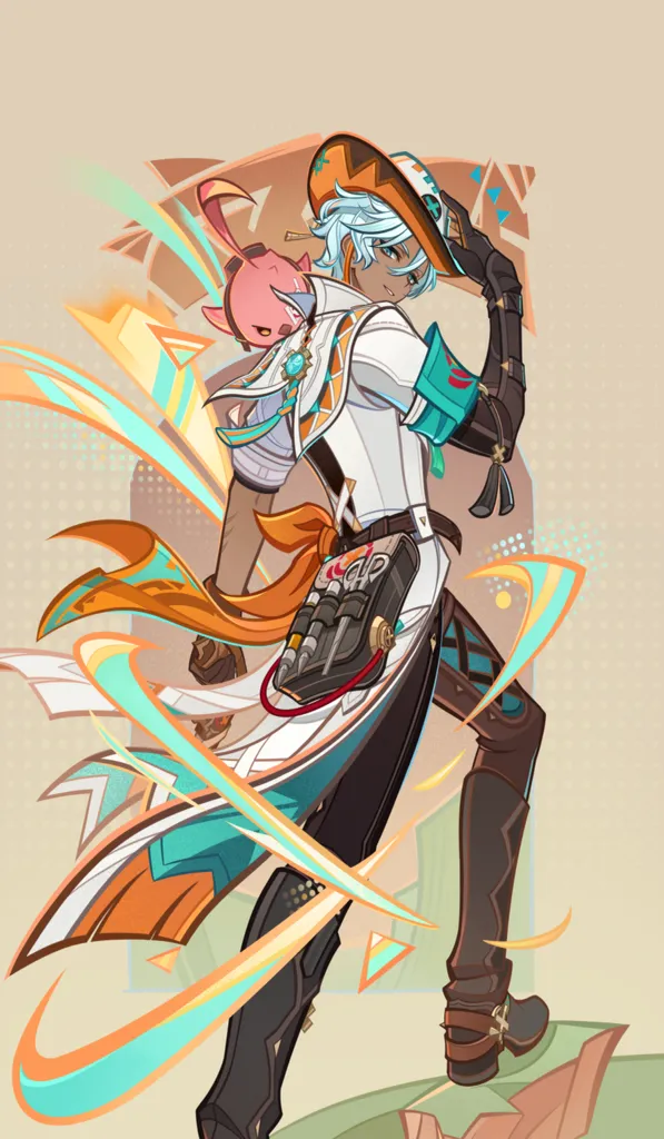 Ifa · TCG card art from Genshin Impact