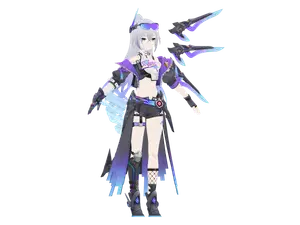 Silver Wolf LV.999 · 3D model