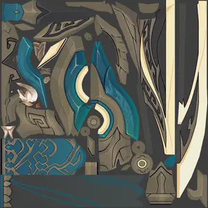 Jing Yuan · Weapon colour texture
