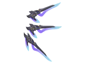 Silver Wolf LV.999 · Weapon 3D model