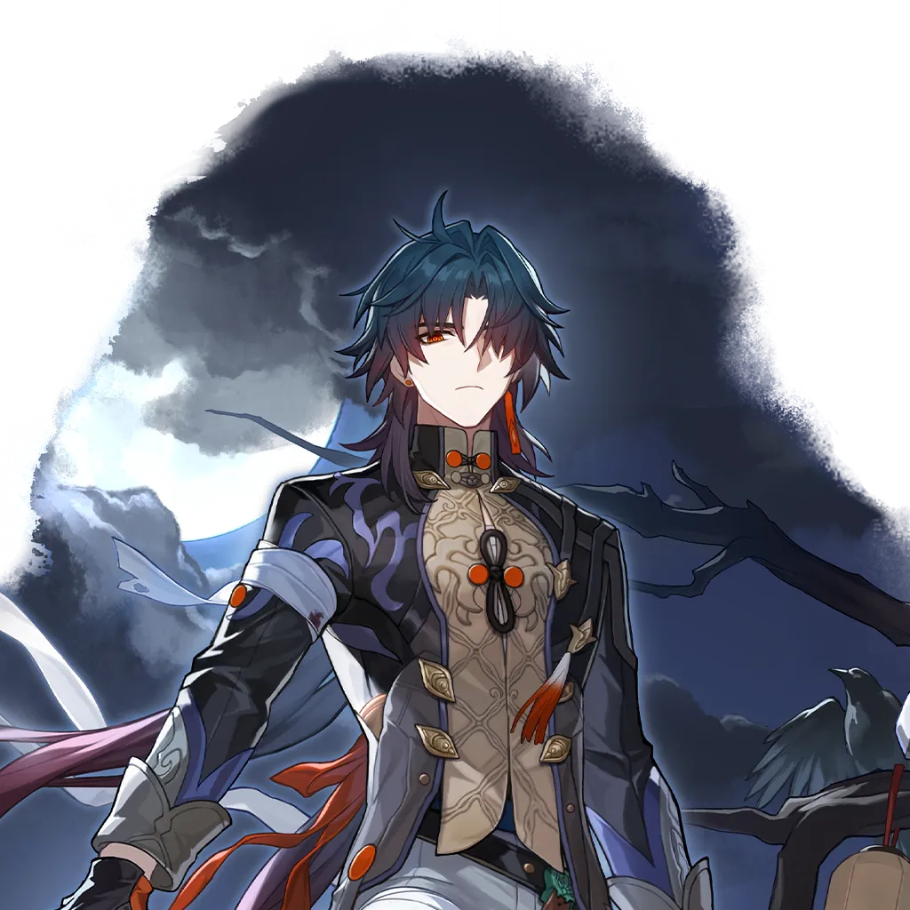 Blade · Warp art from Honkai: Star Rail