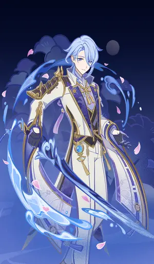 Kamisato Ayato · TCG card art