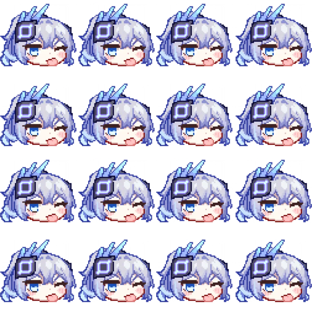 Silver Wolf LV.999 · Summon colour texture from Honkai: Star Rail