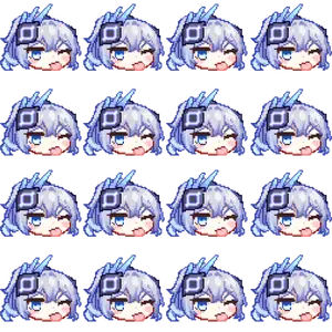 Silver Wolf LV.999 · Summon colour texture