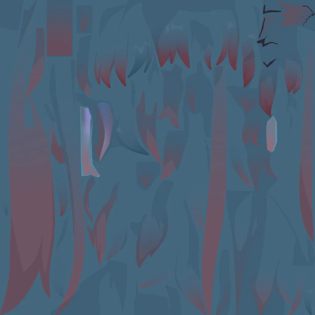 Blade · Hair colour texture from Honkai: Star Rail