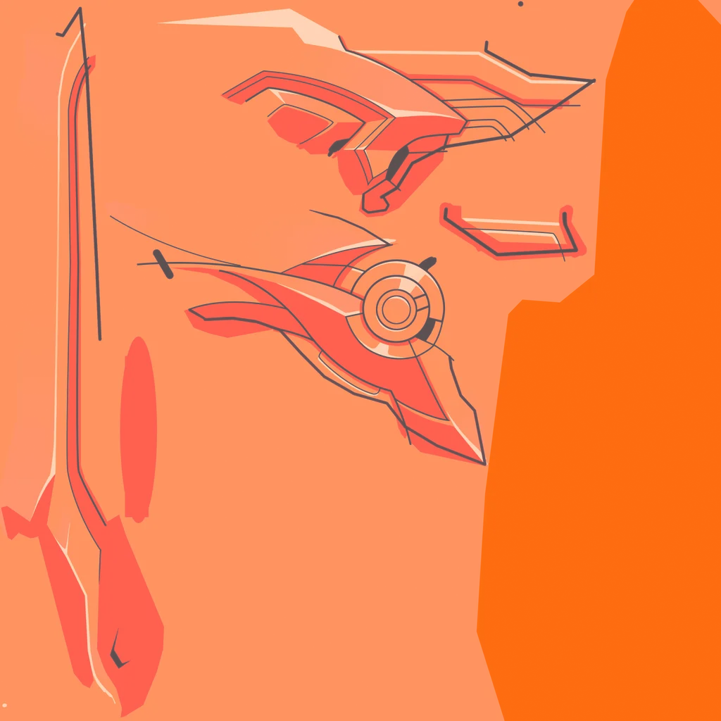Silver Wolf LV.999 · Weapon lightmap texture from Honkai: Star Rail