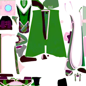 Kamisato Ayato · Body lightmap texture