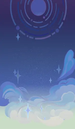 Dahlia · TCG talent card, background layer