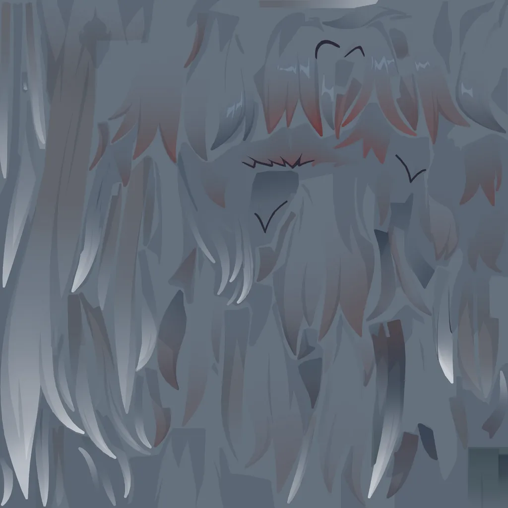 Mortenax Blade · Hair colour texture from Honkai: Star Rail