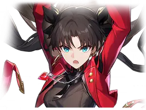 Rin Tohsaka · Special action art