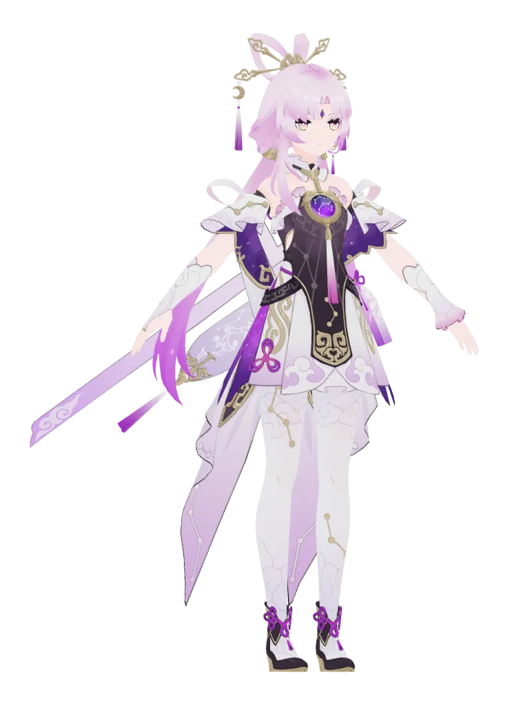 Fu Xuan · 3D model from Honkai: Star Rail