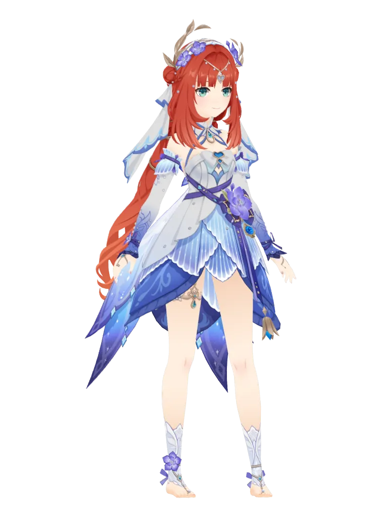 Nilou · Outfit 3D model from Genshin Impact