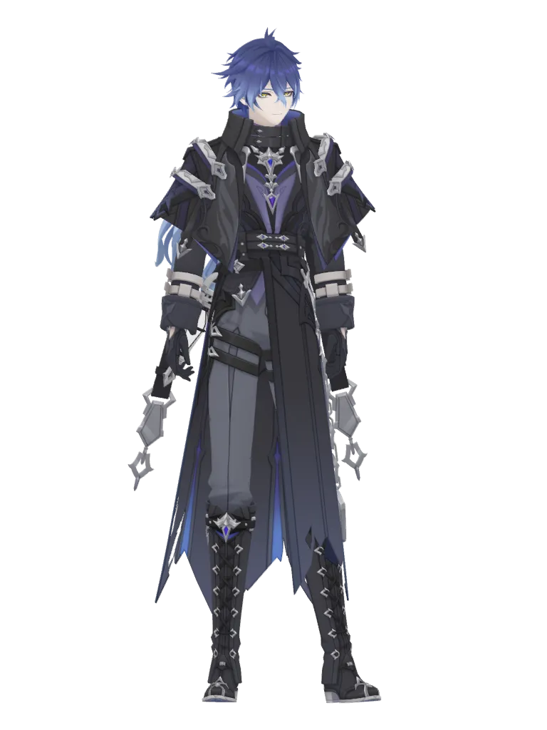 Flins · 3D model from Genshin Impact