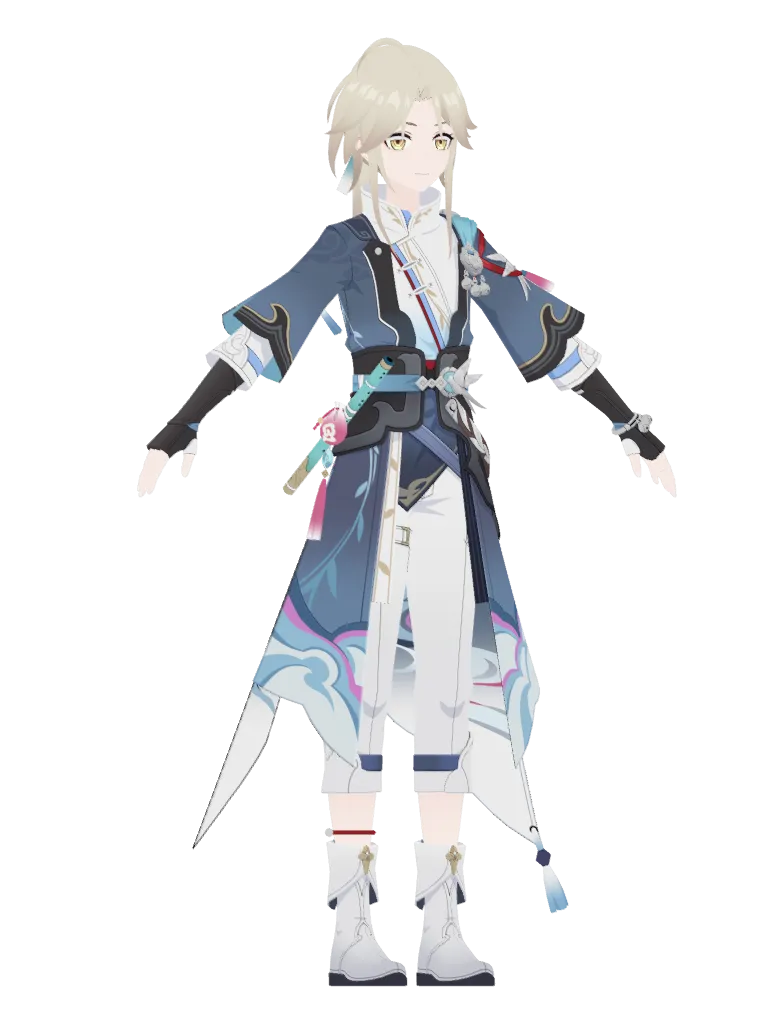 Yanqing · 3D model from Honkai: Star Rail