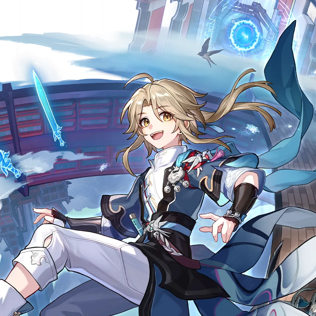 Yanqing · Warp art from Honkai: Star Rail