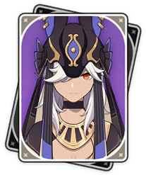 Cyno · Character card from Genshin Impact
