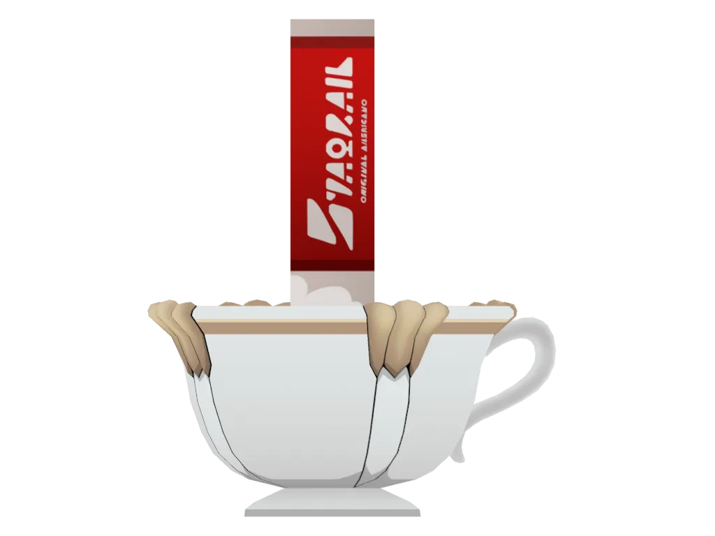 Himeko • Nova · Coffee (idle) 3D model from Honkai: Star Rail
