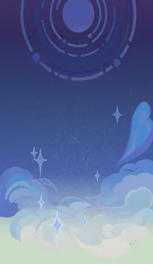 Aino · TCG talent card, background layer
