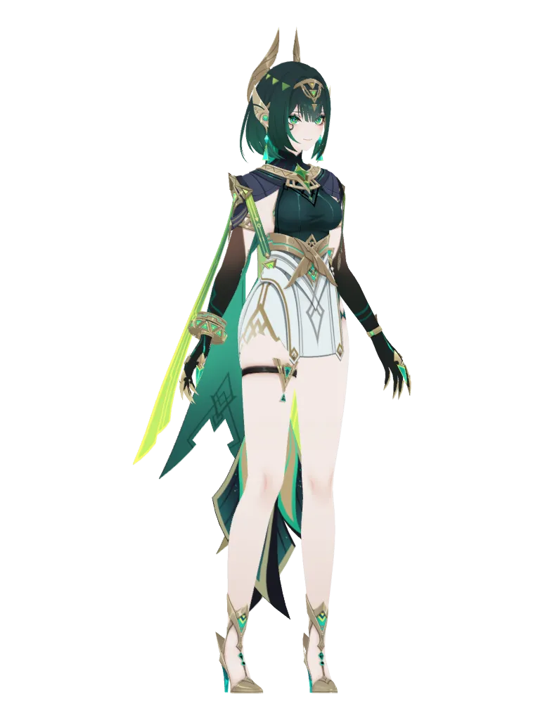 Nefer · 3D model from Genshin Impact