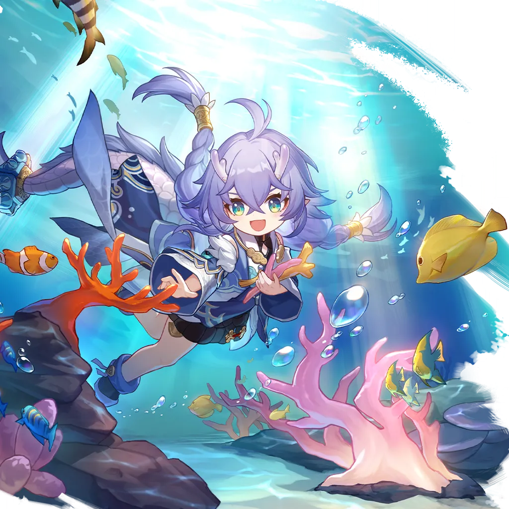 Bailu · Warp art from Honkai: Star Rail
