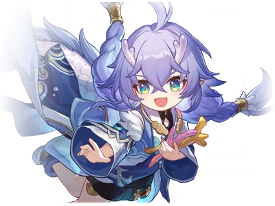 Bailu · Special action art from Honkai: Star Rail