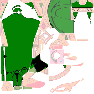 Nefer · Body lightmap texture