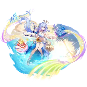 Robin • Summeretto · Warp banner (character)