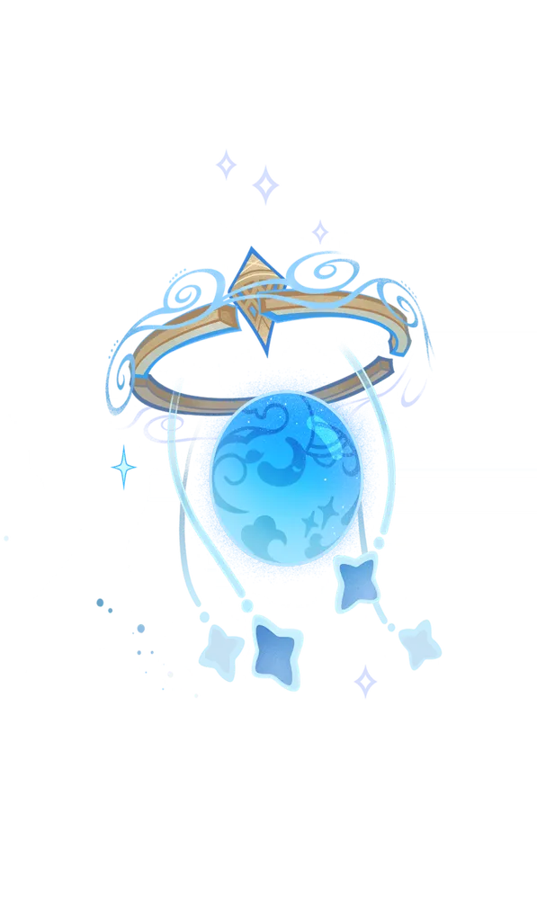 Layla · TCG summon: Celestial Dreamsphere, middle layer from Genshin Impact