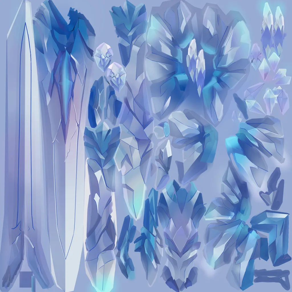 Jingliu · Weapon colour texture from Honkai: Star Rail