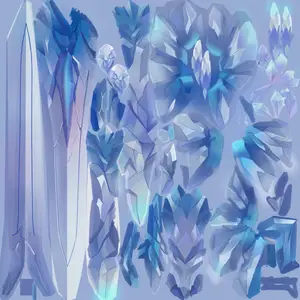 Jingliu · Weapon colour texture