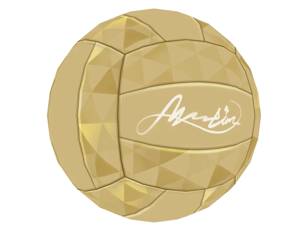 Aventurine • Waveflair · Volleyball (skill) 3D model from Honkai: Star Rail