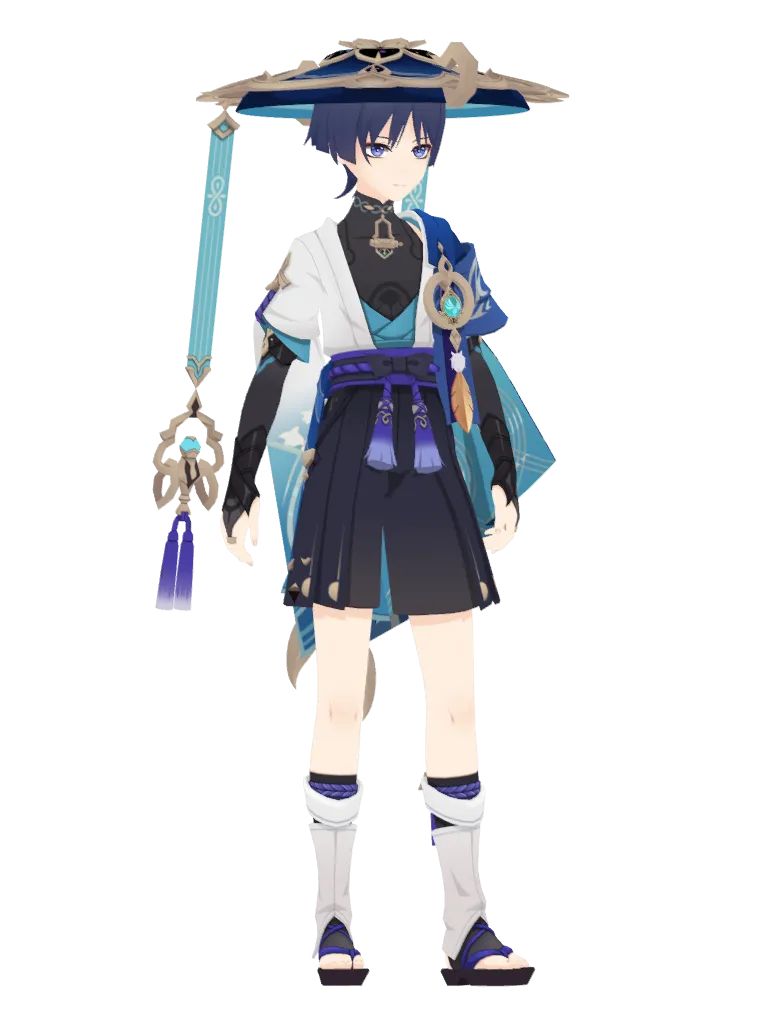 Wanderer · 3D model from Genshin Impact