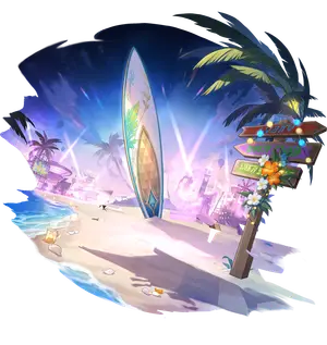 Aventurine • Waveflair · Splash art (background)