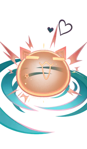 Jahoda · TCG summon: Purr-loined Treasure Flask: Pyro, middle layer