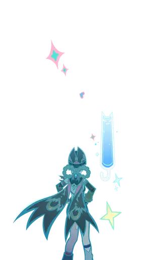 Jahoda · TCG summon: Purr-loined Treasure Flask: Cryo, foreground layer