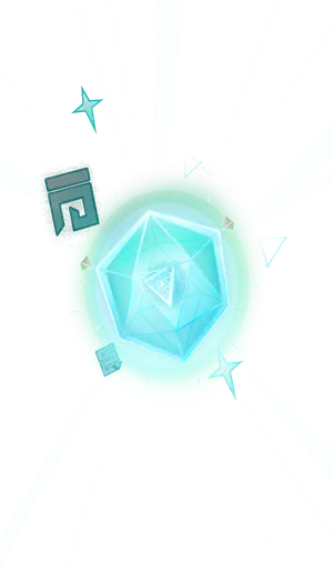 Faruzan · TCG summon: Dazzling Polyhedron, middle layer