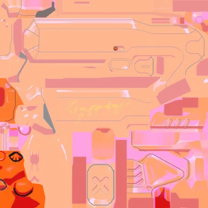 Aventurine • Waveflair · Weapon lightmap texture