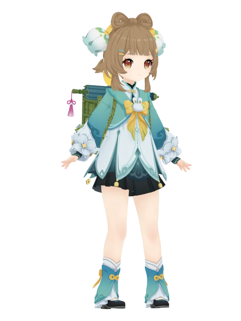 Yaoyao · Outfit 3D model from Genshin Impact